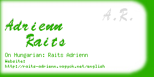 adrienn raits business card